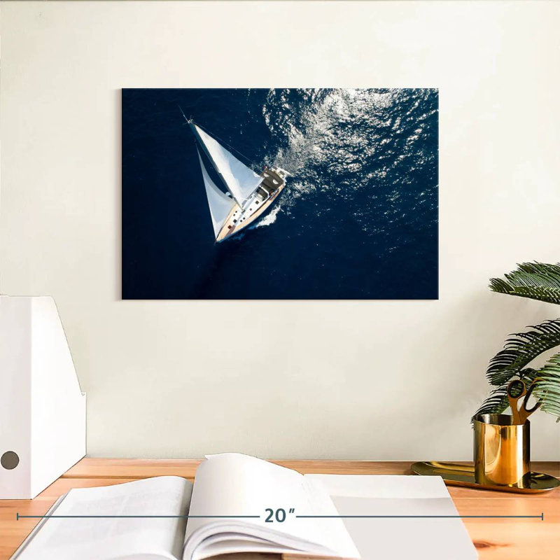 Mehar Yachting On Open Sea, H 8 po x l 12 po