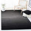 Tapis noir en polypropylène tissé à la machine Diez-50045740