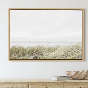 Surfside Fishing | Large Solid-Faced Canvas Wall Art Print | Great Big Canvas