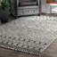 Tapis à motif de style sud-ouest gris Crowne-871155647