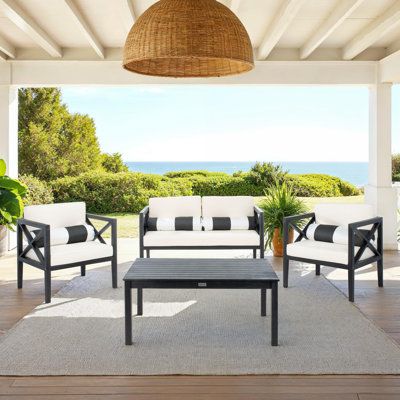Mondovi 4 Piece Sofa Seating Group by Laurel Foundry Modern Farmhouse