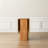 Natural Solid Oak Legs Extending Dining Table Rock Slab Top Extending Dining Table For 4-6 People Solid Wood Dining Table