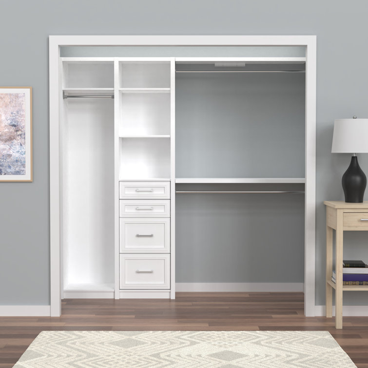 SpaceCreations Closet System Reach-In-Sets