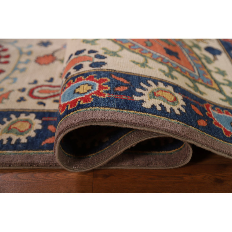 One-of-a-Kind 6'7" X 10'2" New Age Wool Area Rug in