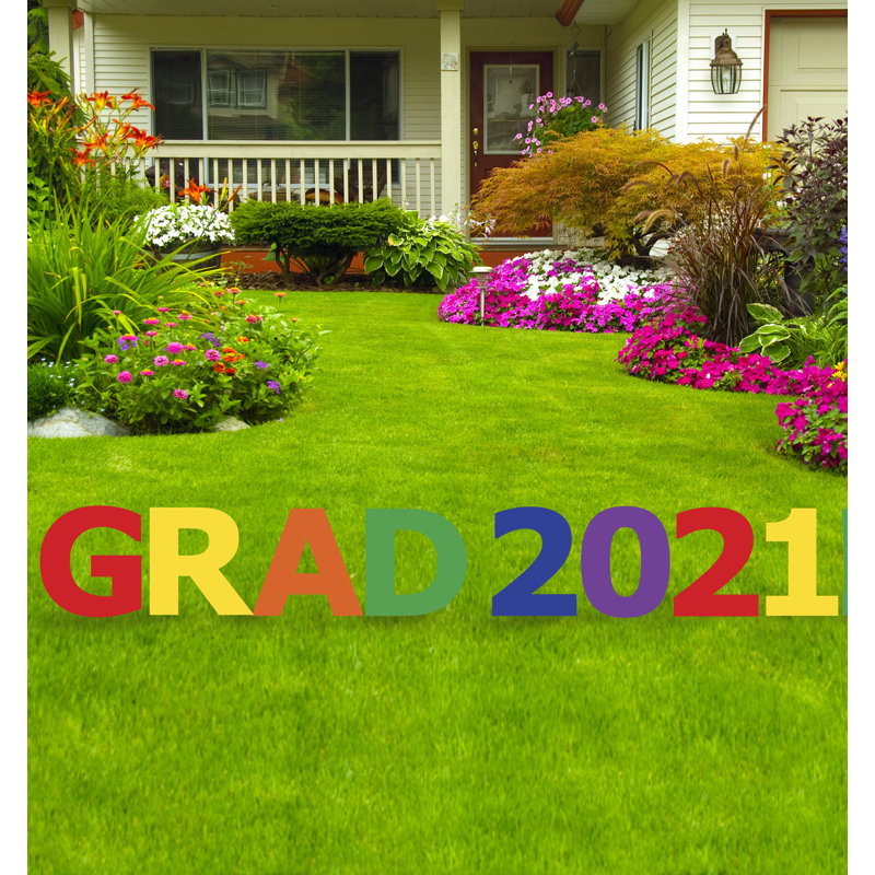 Enseignes extérieures bleu marine Grad 2021 Drk, Multicolore