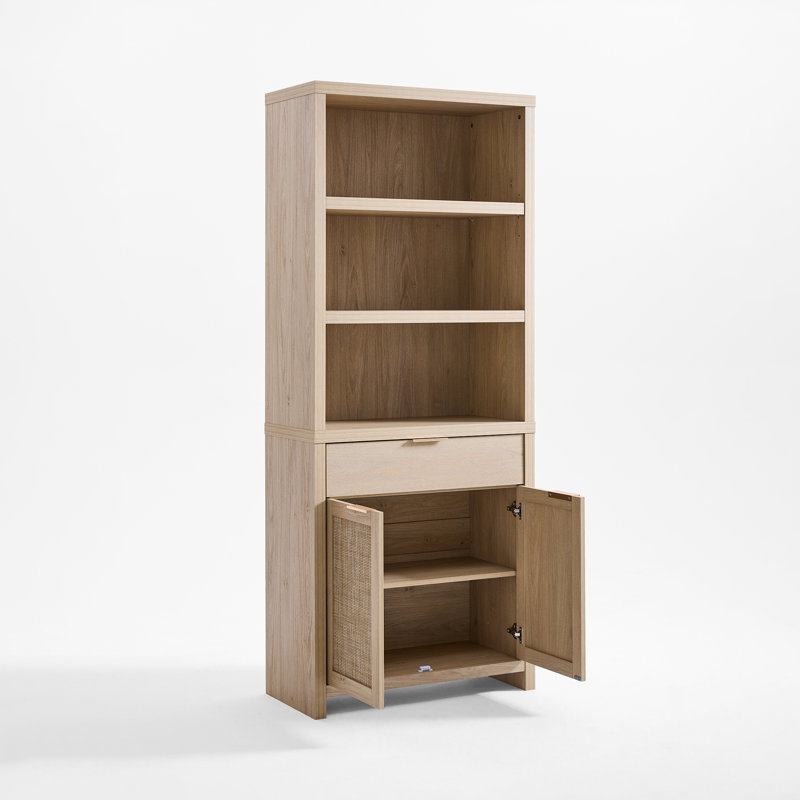 Dearbhaile Bookcase, Light Natural Oak