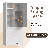 67’’ H Double Tilt Out Laundry Hamper Cabinet, Freestanding Tall Bathroom Storage Cabinet With Adjustable Shelf-1088839707