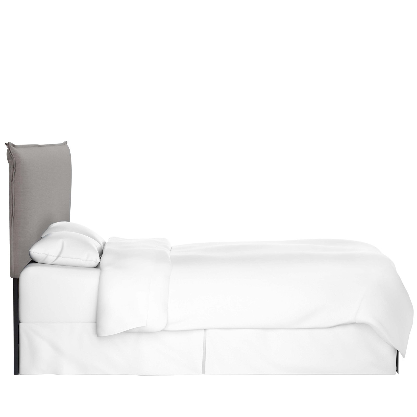Halcyon Upholstered Headboard, King, Classic Grey Linen