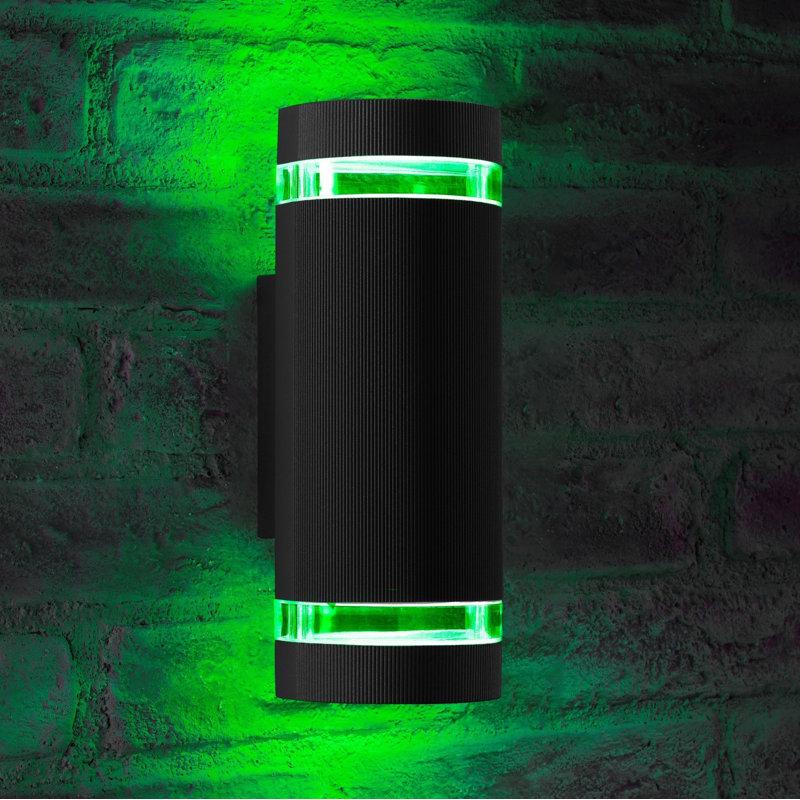 Gammage 2 - Bulb 67.31cm H Outdoor Flush Mount, Black