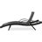 Patio Chaise Lounge Chairs Of 2, Black, Adjustable , Pull-Out Side Table, Long-Term Durability Long-Lasting-164755854