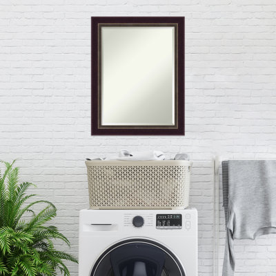 Miroir traditionnel biseauté