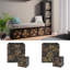 Cabrillo 144.5cm H x 35.7cm W Cube Bookcase