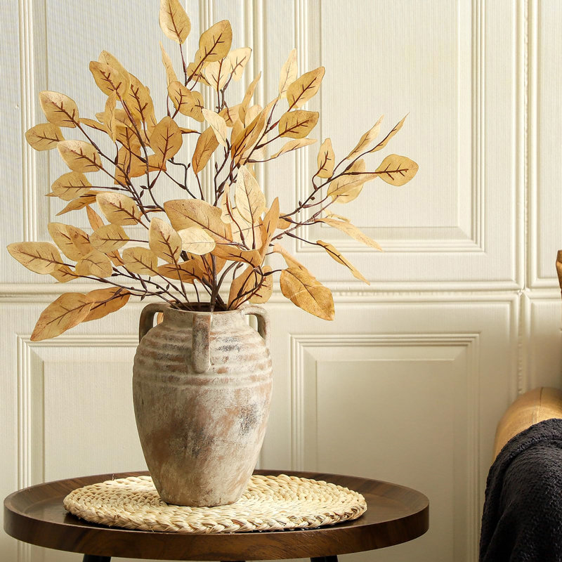 Vase en céramique avec poignée, Rétro