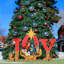 Joy Nativity Yard Lawn Art