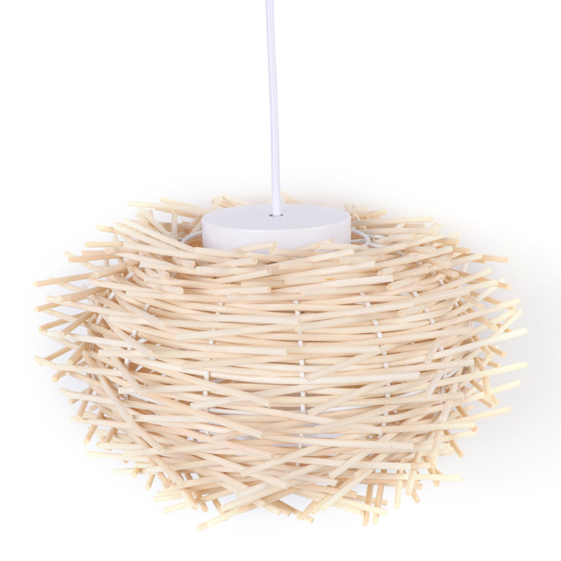 Dalhart - Light Natural Lantern Pendant, 9.06" x 15.75" x 15.75"