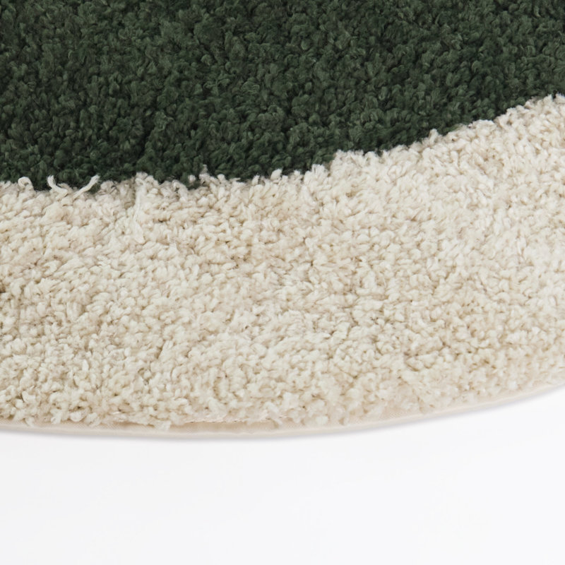 Tapis ovale Odelle, Ovale 6 pi 7 po x 9 pi, Vert