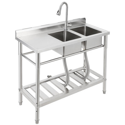 2 Bowl Kitchen Sink