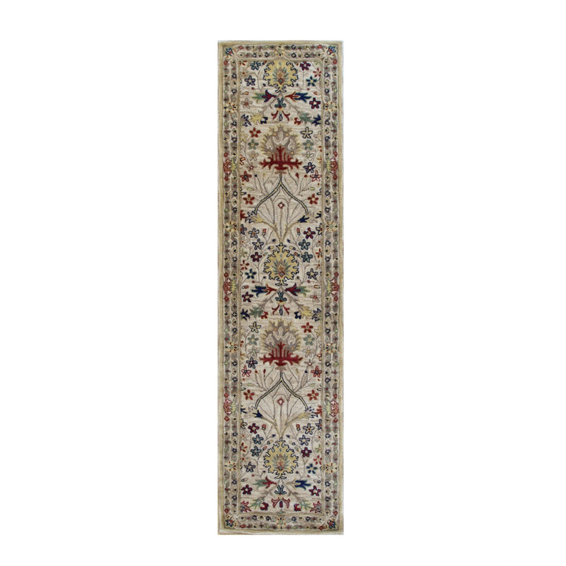 Hand Tufted Wool Floral Area Rug