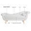 Chaise longue avec accoudoirs à volutes-2001110367