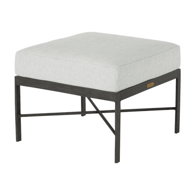 Monaco Outdoor Ottoman With Cushion