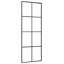 Porte de grange en verre sans trousse de quincaillerie d'installation-89497938