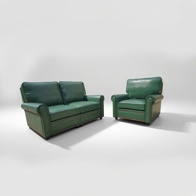 Canapé classique en cuir Chesterfield