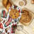 Christmas Sparkle Oven Mitt Cotton Twill