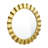 Tilbrook Aluminium Circle Wall Mirror-447989008