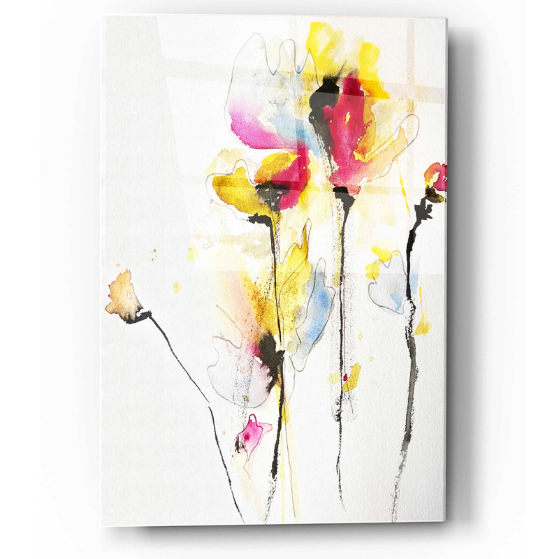 «Sweet Peas» par Karin J, H 16 po x l 12 po x P 0,13 po