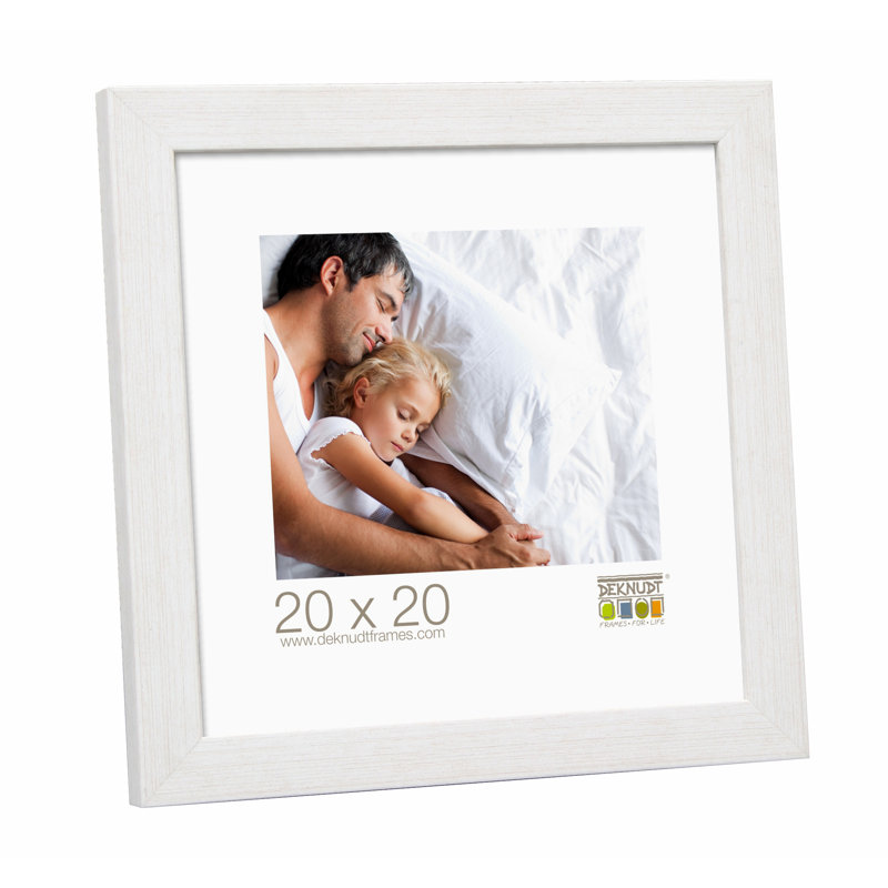 Matte Picture Frame, 11.81" x 11.81", White