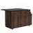 Kitchen Island with Storage Rolling Kitchen Island Cart with Drop Leaf Extension, Black Marble Top, Drawers, Spice Rack, Towel Bar, Mobile Kitchen Cart for Kitchen & Dining Room-129163896
