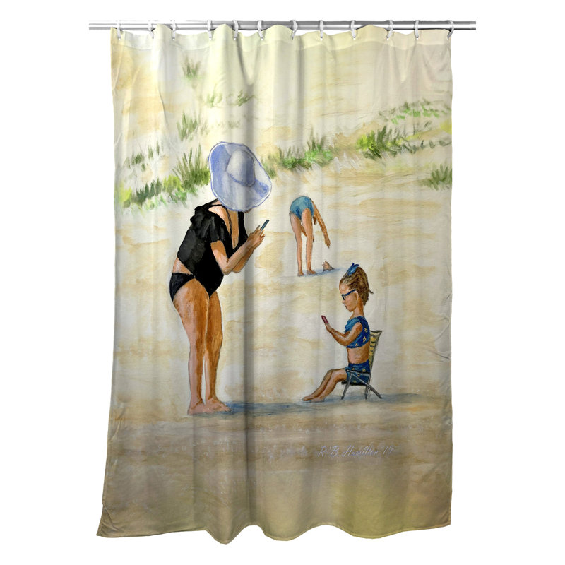 Rideau de douche simple Paulding