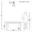 Luminaire suspendu noir Jaci