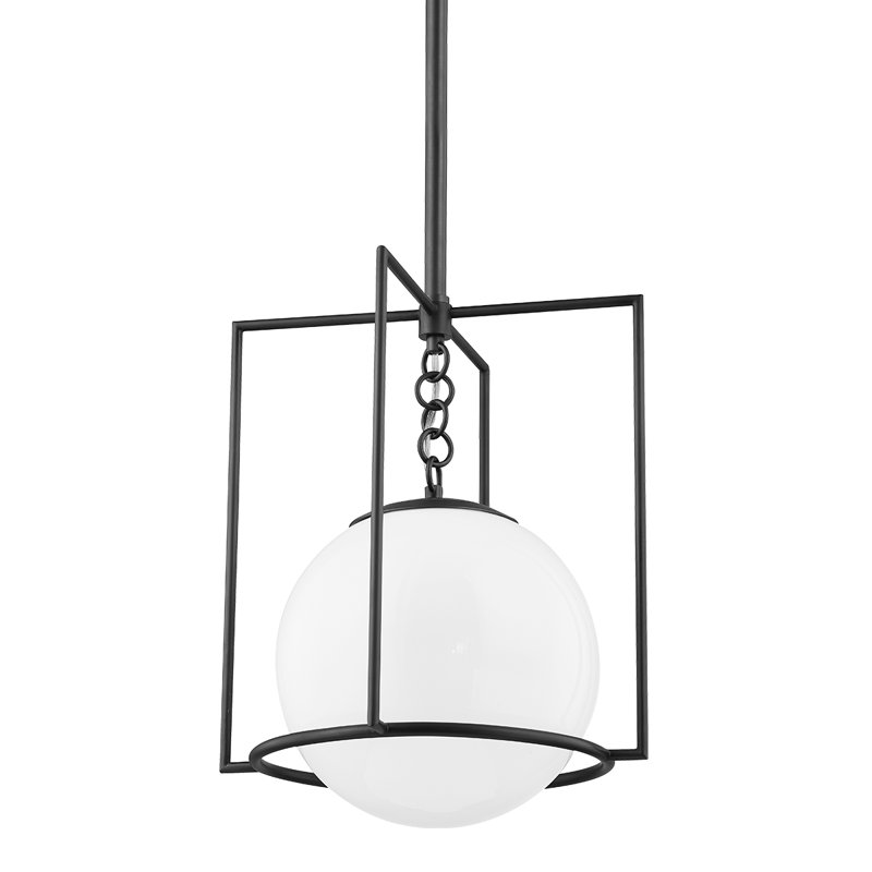 Petit luminaire suspendu Frankie 1, Bronze vieilli