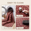 Tapis Olive2 traditionnel surteint uni bordeaux, cuivre, vert, crème et rose, lavable à la machine, antidérapant, à poils courts, pour l'intérieur et l'extérieur, adapté aux animaux domestiques, idéal pour le salon, la chambre, la salle à manger, l'entrée, le couloir ou le bureau.-1695897374
