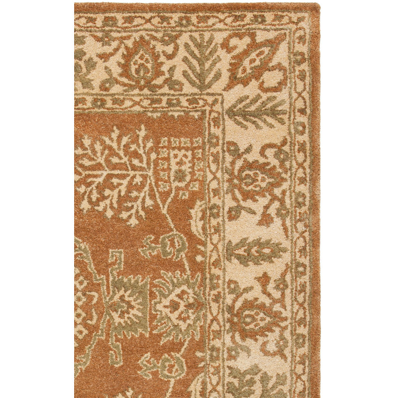 Tapis oriental en laine touffeté à la main Molter Bergama, Rectangle 2 pi x 3 pi