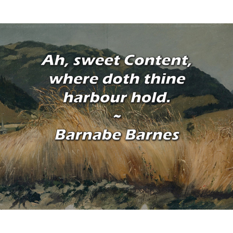 Ophelia & Co., toile tendue par Barnabe Barnes, H 13 po x l 18 po