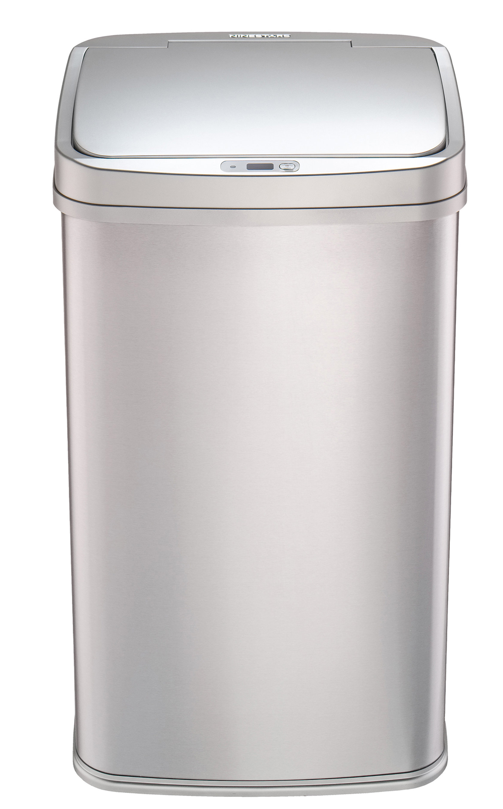 NineStars Nine Stars 13.2 Gallon Stainless Steel Motion Sensor Trash Can & Reviews | AllModern