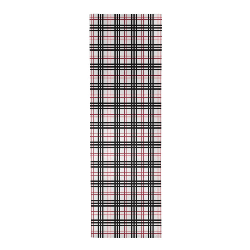 Plaid Indoor Rug, Runner 2'6" x 8'