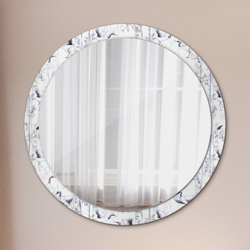 Huldar Glass Flat Wall Mirror
