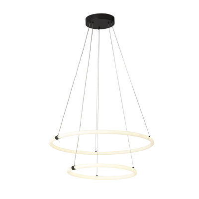 Lozada 2-Light Unique/Statement Chandelier