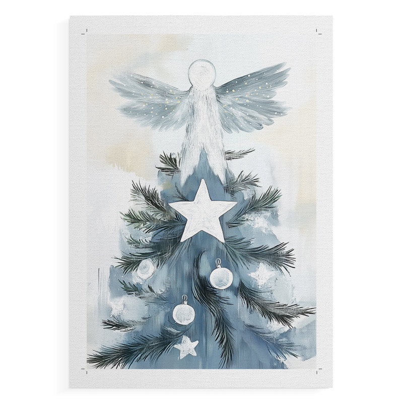 Christmas Holiday Art CXLV - Impression sur toile seulement - NON CADRE