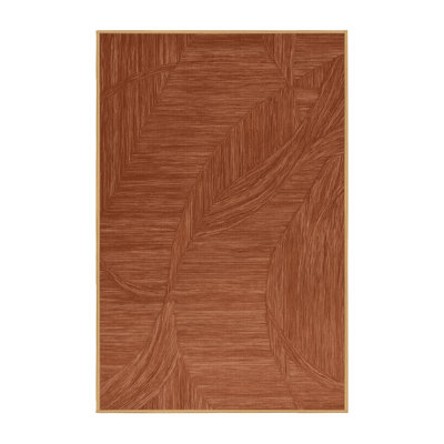 Tapis abstrait lavable à la machine