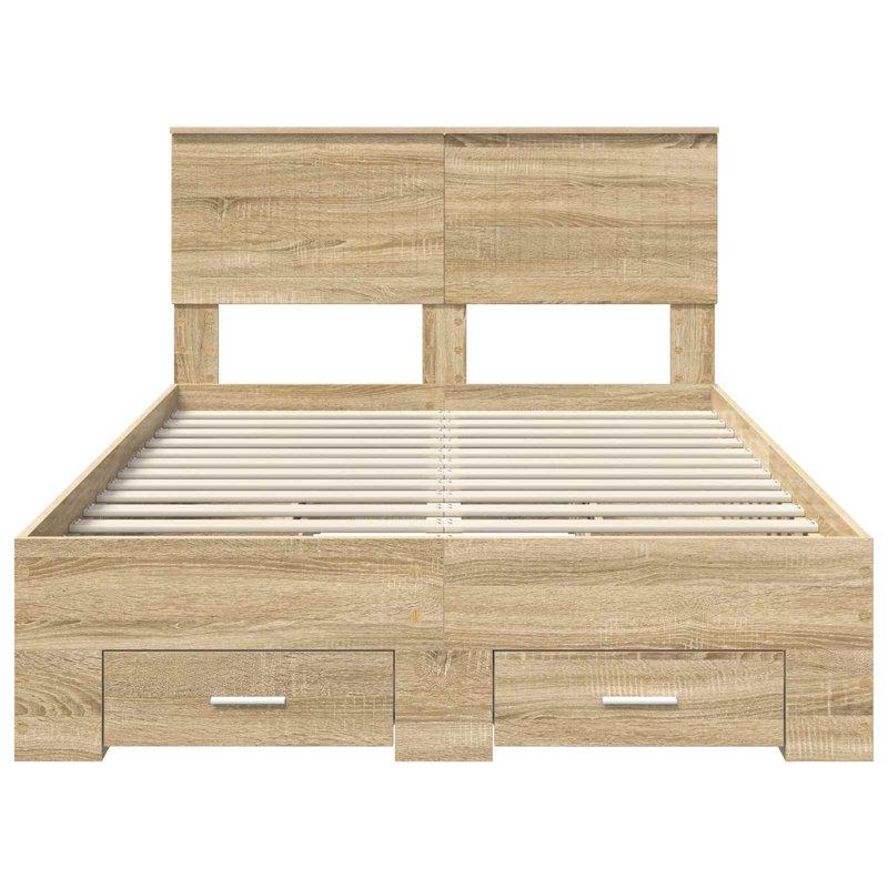 Bed, Sonoma Oak, Small Double (4')