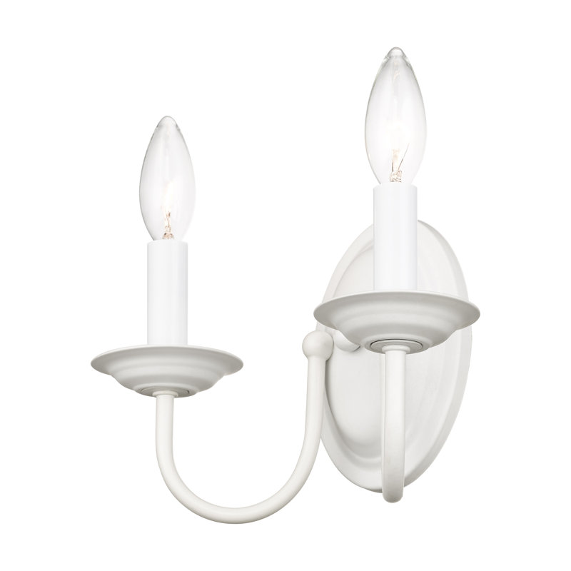Freels Candle Wall Light, White