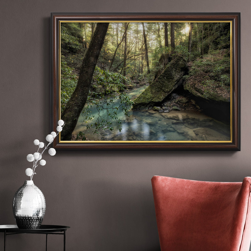 Lumière filtrée I, toile encadrée de qualité supérieure - prête à être accrochée, H 16 po x l 20 po x P 2,5 po