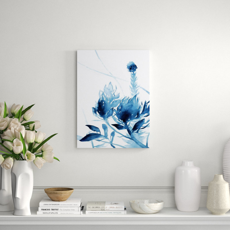 Floral Rhythm IV Print by Janice Sadler, Glass Coat, 27" H x 20" W