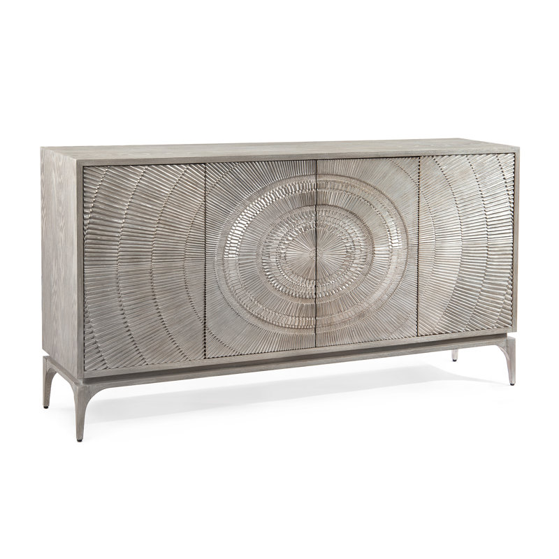 Cosmos 81 " W Oak Solid Wood Sideboard