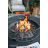 Nimes 41" Liquid Concrete Fire Table-88670670-88670672
