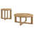 2 pièces: table basse, table de bout sélectionné